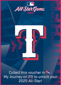 TA: My Journey Rangers 2025 All-Star Voucher