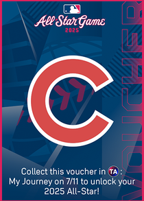 TA: My Journey Cubs 2025 All-Star Voucher